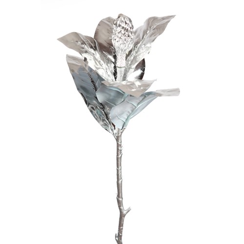 MAGNOLIA ARTIFICIAL PLATA 53CM