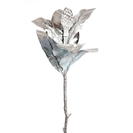 MAGNOLIA ARTIFICIAL PLATA 53CM