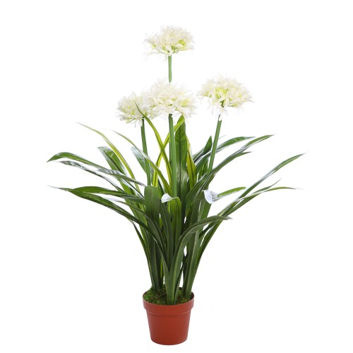 ALLIUM ARTIFICIAL EN MACETA 80CM 2