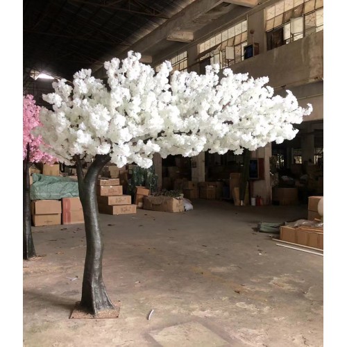 ARBOL ALMENDRO CEREZO ARTIFICIAL 250CM BASE METAL 2