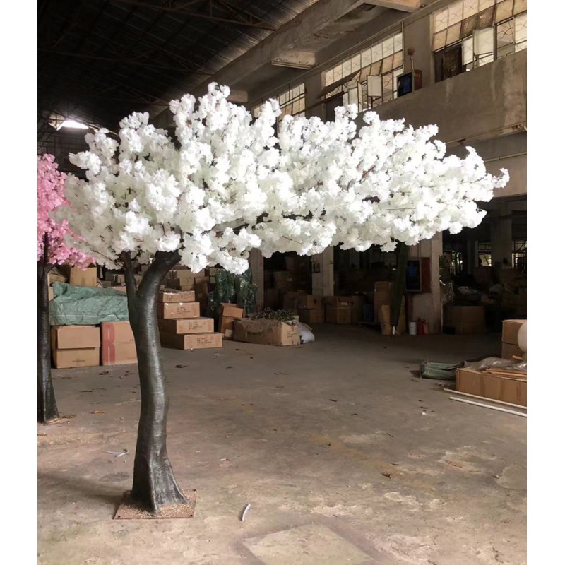 ARBOL ALMENDRO CEREZO ARTIFICIAL 250CM BASE METAL