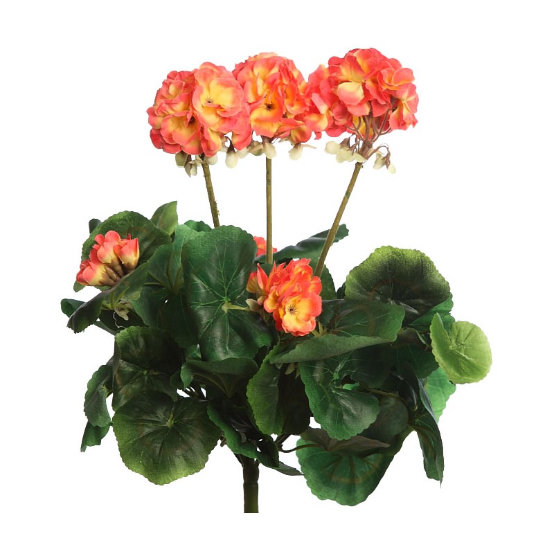 PLANTA DE GERANIO ARTIFICIAL 35CM