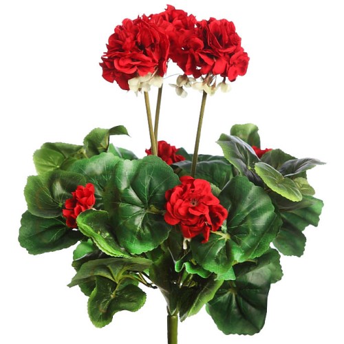 PLANTA DE GERANIO ARTIFICIAL 35CM