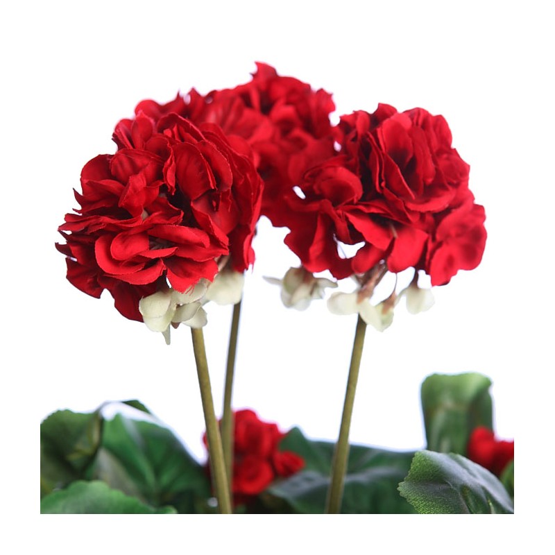 PLANTA DE GERANIO ARTIFICIAL 35CM