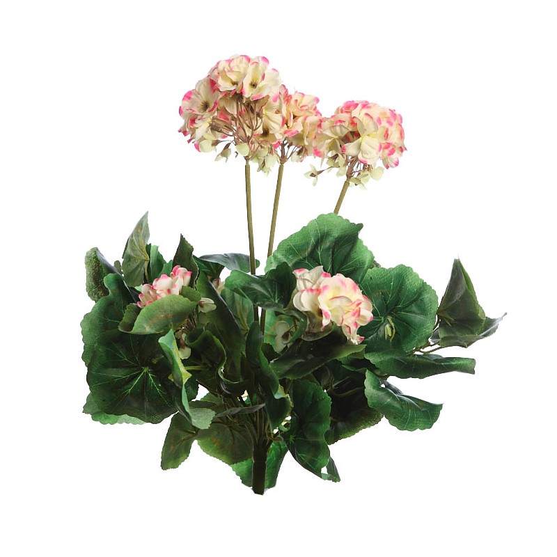 PLANTA DE GERANIO ARTIFICIAL 35CM