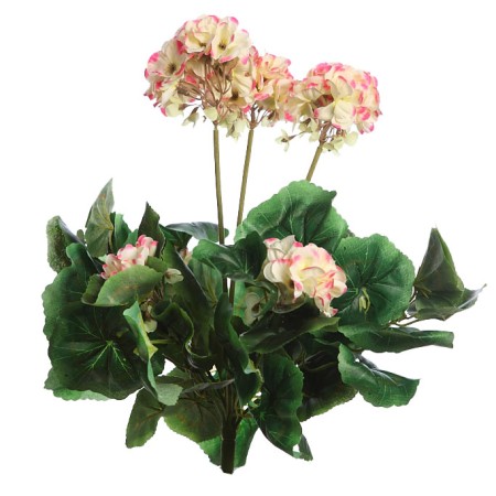 PLANTA DE GERANIO ARTIFICIAL 35CM