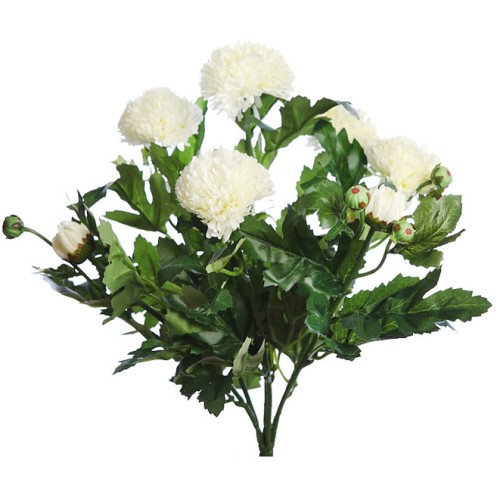 PLANTA DE POM POM ARTIFICIAL, 34 CM