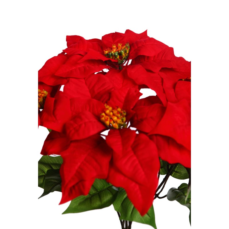 PLANTA FLOR DE PASCUA ARTIFICIAL 50CM