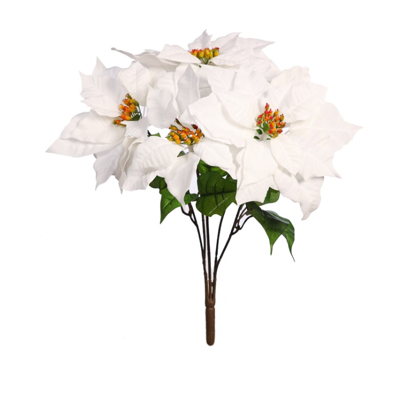 PLANTA FLOR DE PASCUA ARTIFICIAL 50CM