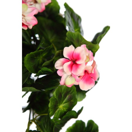 PLANTA GERANIO COLGANTE ARTIFICIAL 70CM