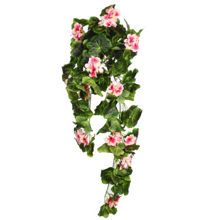 PLANTA GERANIO COLGANTE ARTIFICIAL 70CM