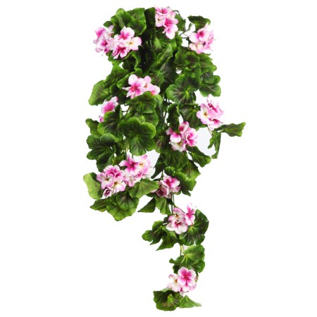 PLANTA GERANIO COLGANTE ARTIFICIAL 70CM