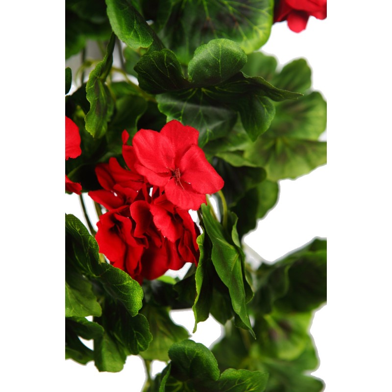 PLANTA GERANIO COLGANTE ARTIFICIAL 70CM
