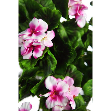 PLANTA GERANIO COLGANTE ARTIFICIAL 70CM