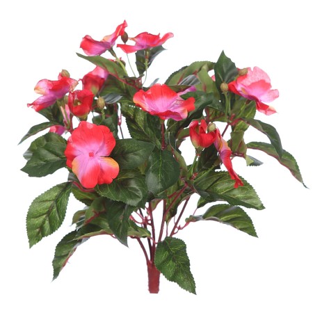 PLANTA IMPATIENS ARTIFICIAL X 9, ALT. 30CM