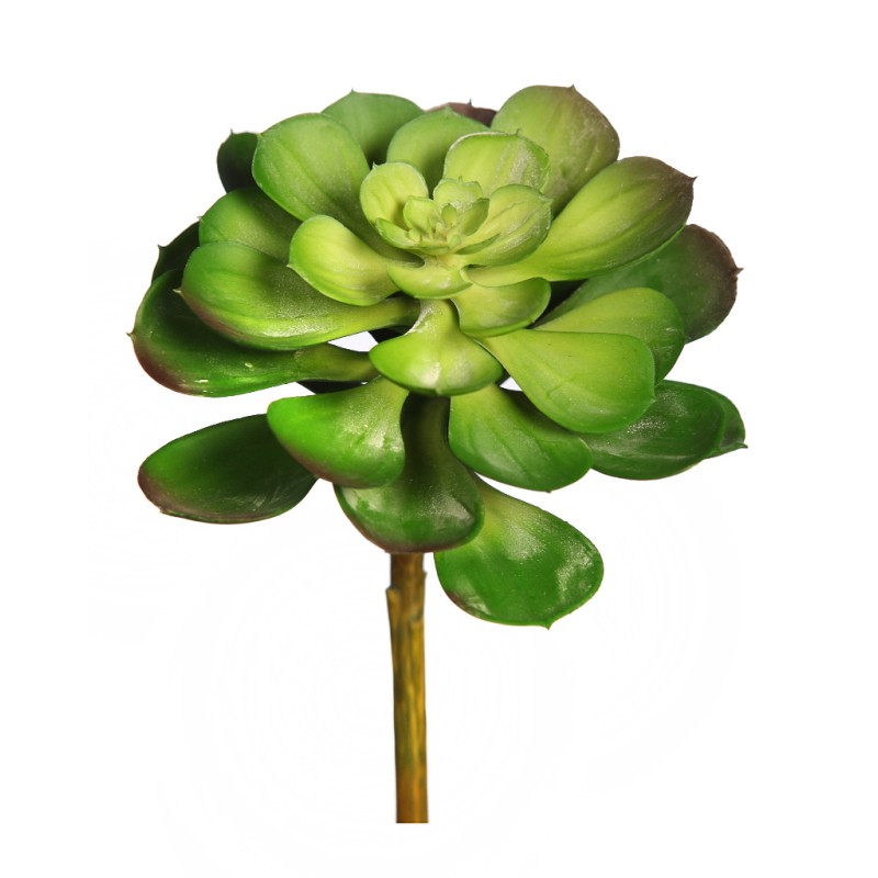 PLANTA SUCULENTA ECHEVERIA ARTIFICIAL 16CM