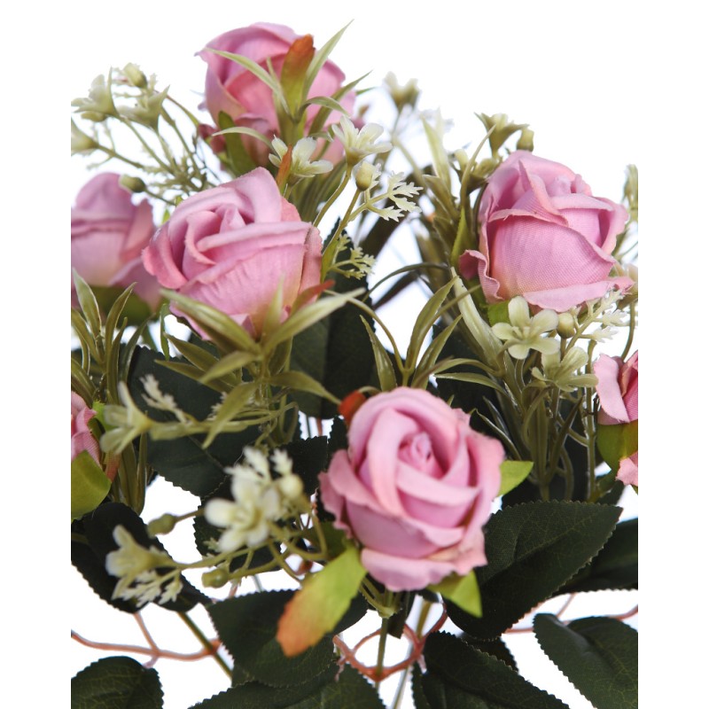 RAMO DE ROSAS ARTIFICIALES 44CM