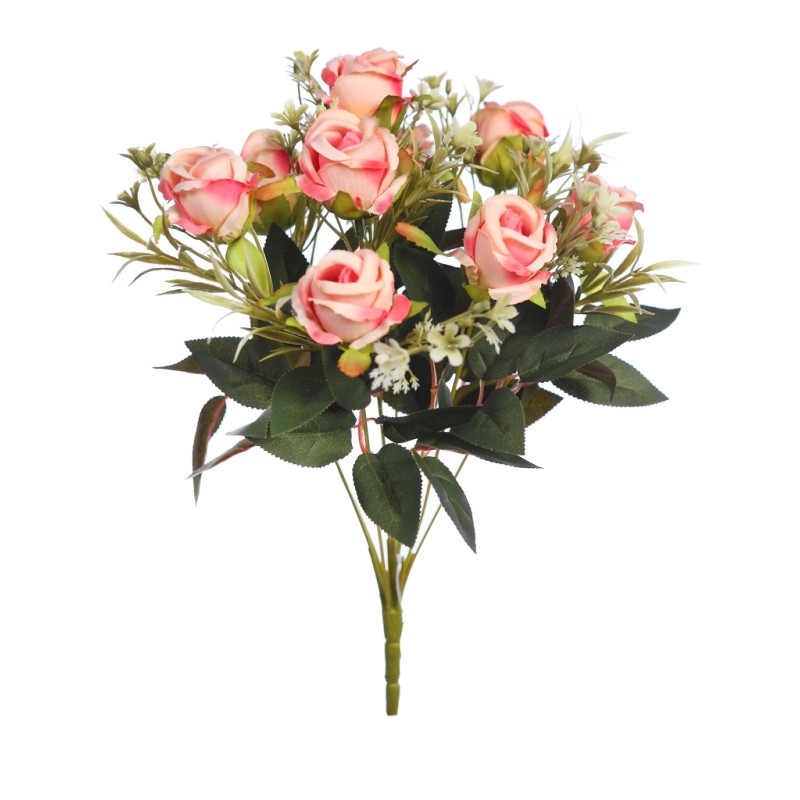 RAMO DE ROSAS ARTIFICIALES 44CM