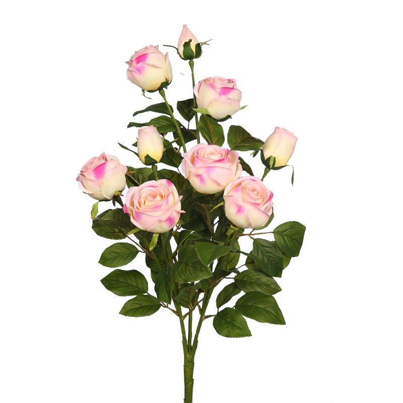 RAMO FRONTAL DE ROSAS ARTIFICIALES 60CM