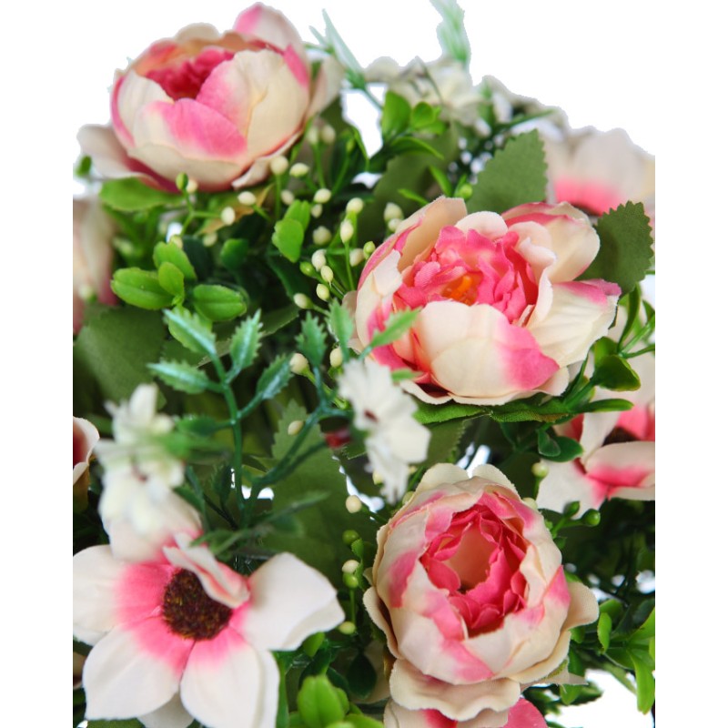 RAMO PEONIA ARTIFICIAL 36 CM