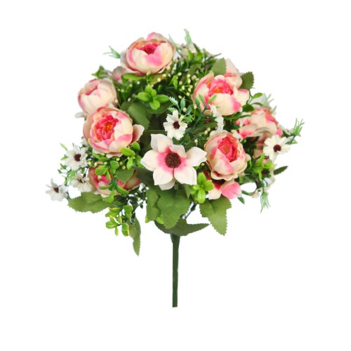 RAMO PEONIA ARTIFICIAL 36 CM