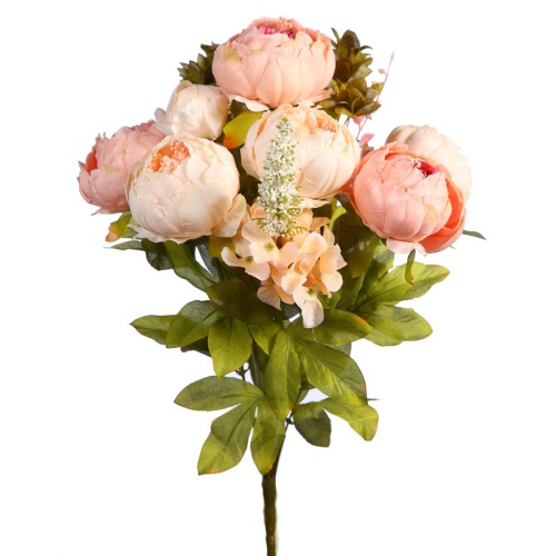 RAMO PEONIAS Y AMARANTHUS 50CM 2