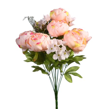 RAMO PEONIAS Y ASTER 50CM