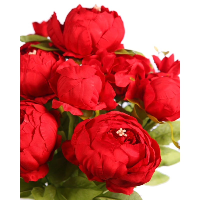 RAMO PEONIAS Y ASTER 50CM