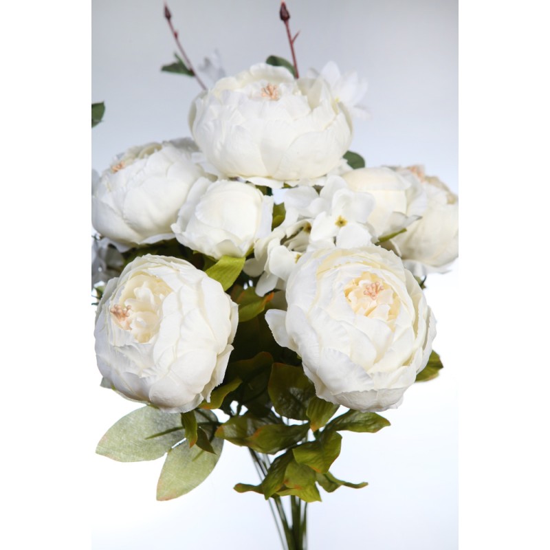 RAMO PEONIAS Y HORTENSIA 50CM