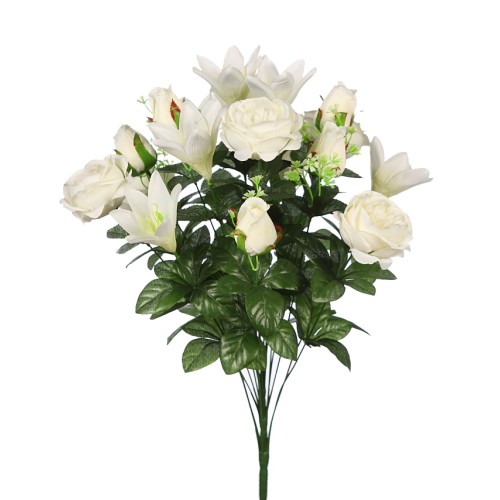 RAMO PEONIAS Y LILYS ARTIFICIAL 2