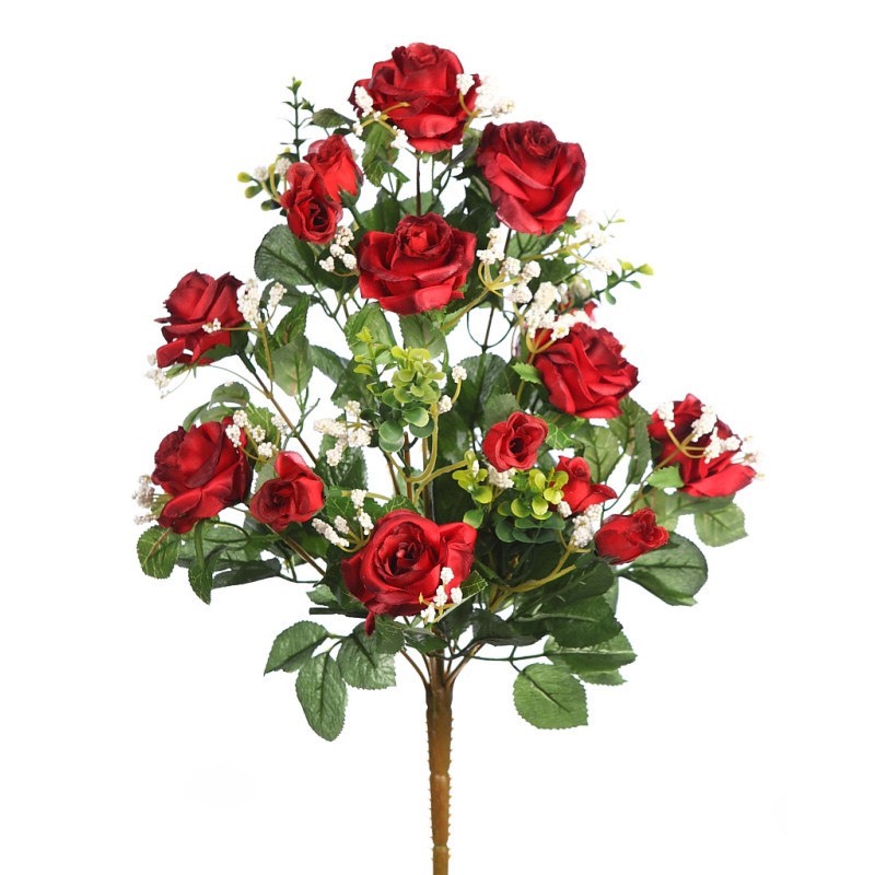 RAMO ROSAS X 12 ARTIFICIAL 46CM