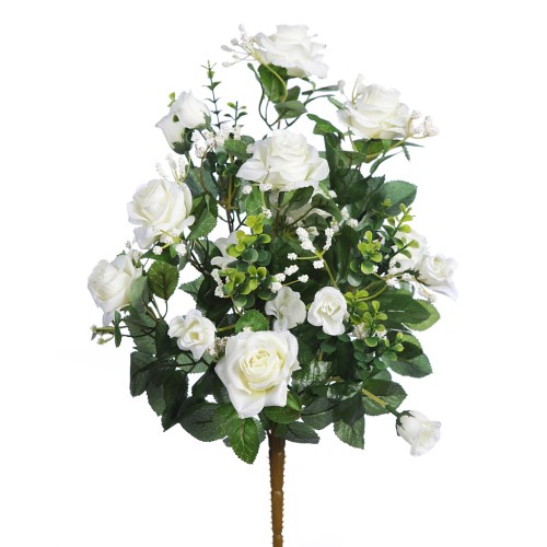 RAMO ROSAS X 12 ARTIFICIAL 46CM 2