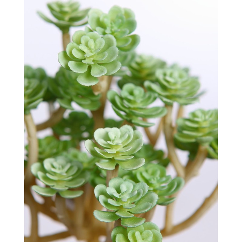 SUCULENTA ECHEVERIA ARTIFICIAL 13CM