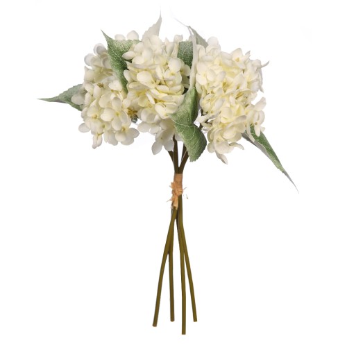 ATADO DE HORTENSIAS ARTIFICIALES 37 CM 2