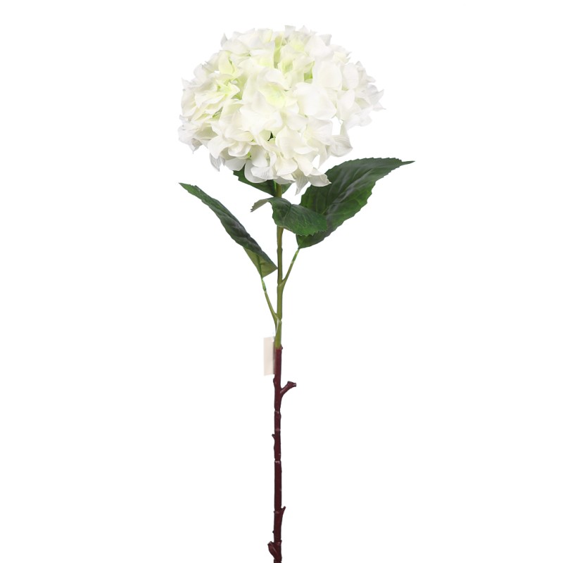 VARA HORTENSIA ARTIFICIAL ALT 80CM ø FLOR 20CM
