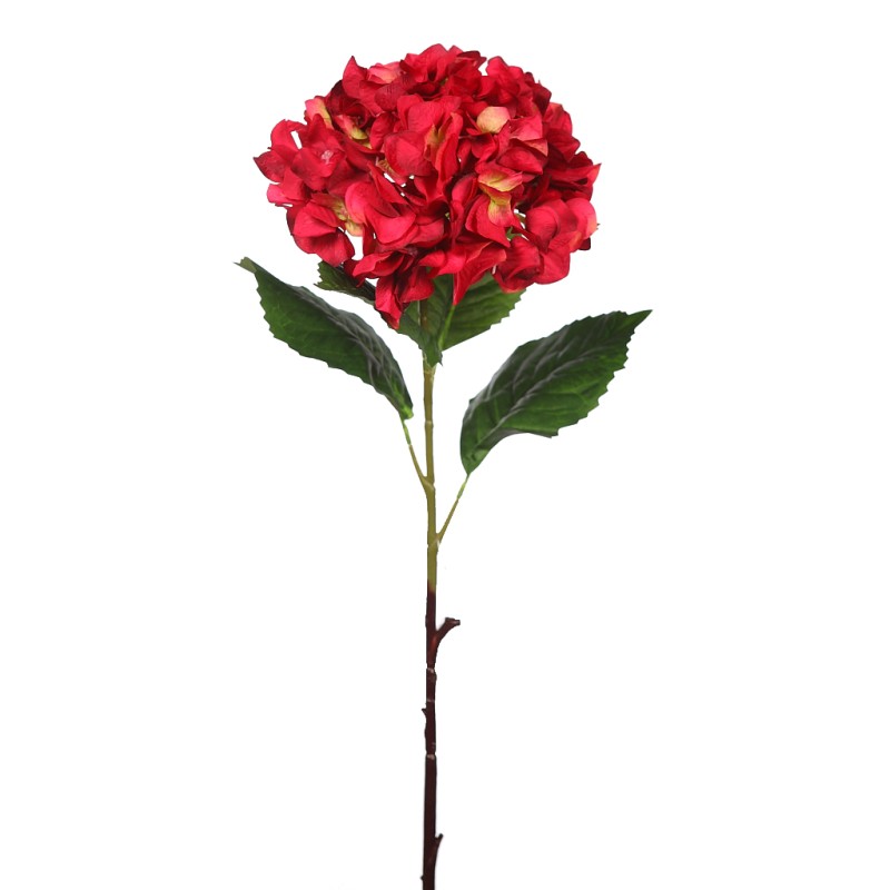 VARA HORTENSIA ARTIFICIAL ALT 80CM ø FLOR 20CM