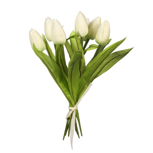 ATADO DE TULIPANES ARTIFICIALES X 7 2