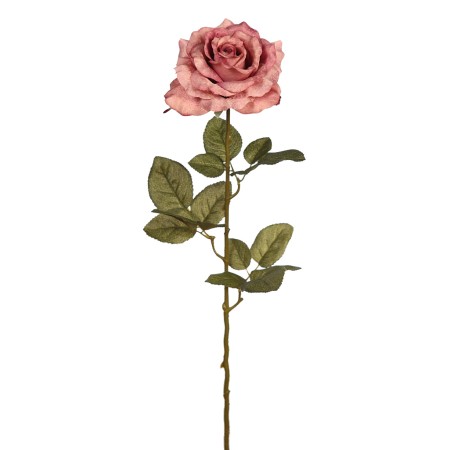 VARA ROSA ARTIFICIAL,  66CM, ø FLOR 12CM