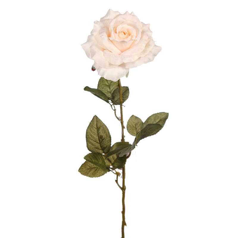 VARA ROSA ARTIFICIAL,  66CM, ø FLOR 12CM