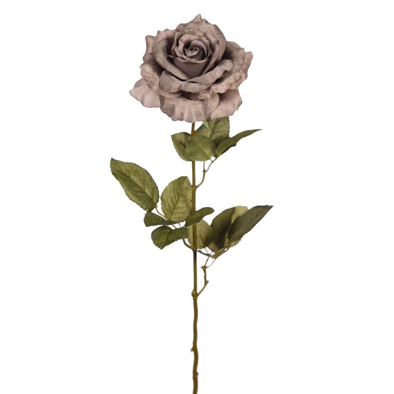 VARA ROSA ARTIFICIAL,  66CM, ø FLOR 12CM
