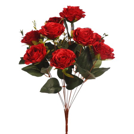 BOUQUET DE ROSAS ARTIFICIALES 50CM