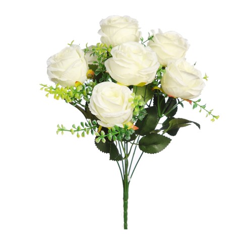 BOUQUET ROSAS ARTIFICIAL 32CM 2