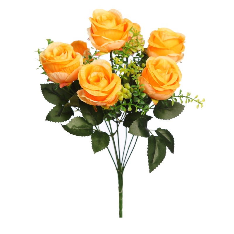 BOUQUET ROSAS ARTIFICIAL 32CM