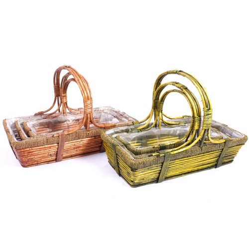 CESTA SET X 3, 50X42X30 CM