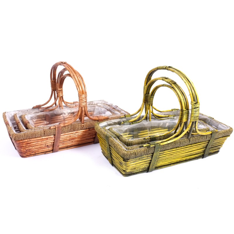 CESTA SET X 3, 50X42X30 CM