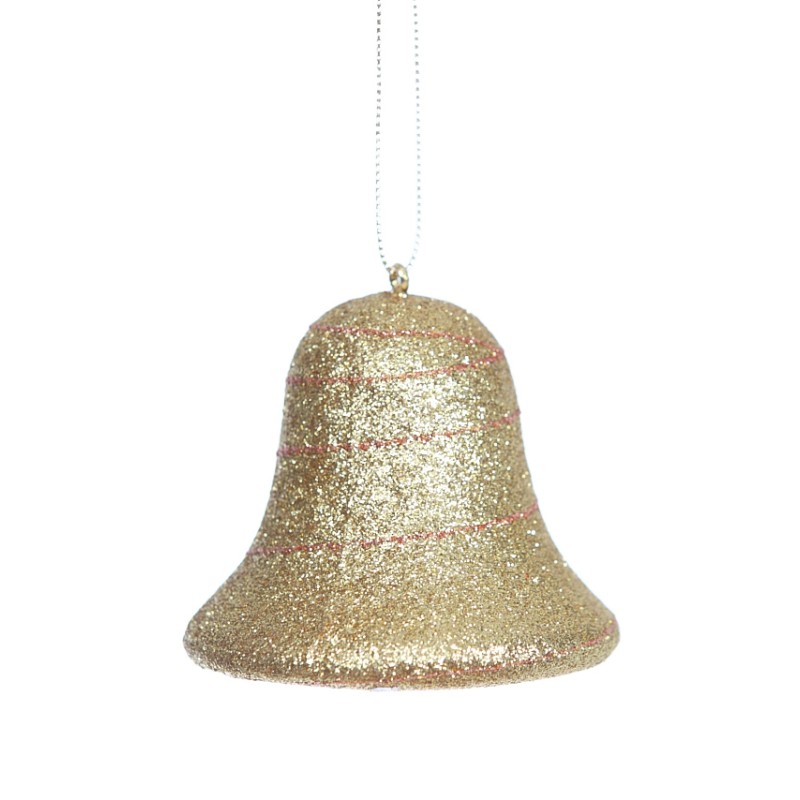 COLGANTE CAMPANA NAVIDAD 7CM