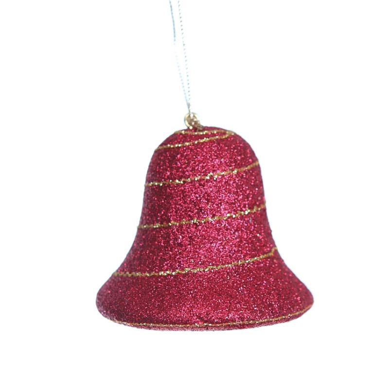 COLGANTE CAMPANA NAVIDAD 7CM