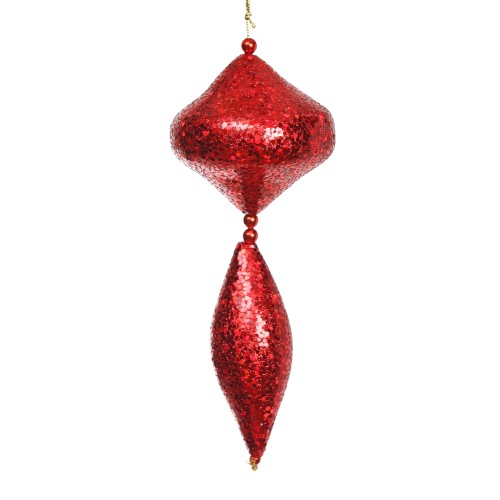 COLGANTE DECORATIVO GLITTER  25CM 2