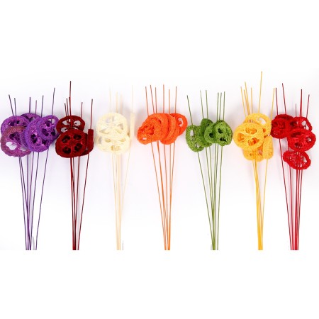 LUFA EN RODAJAS CON PALO 6UD 70CM