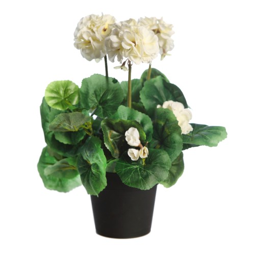 MACETA GERANIO ARTIFICIAL 35CM